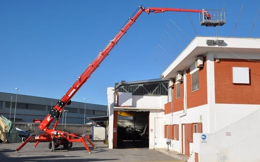 Des travaux simplifiés grâce au monte-matériaux